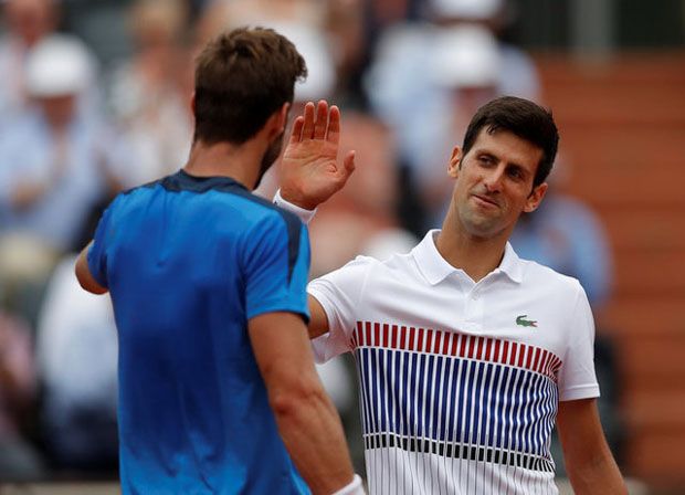 Novak Djokovic Lewati Rintangan Pertama Roland Garros