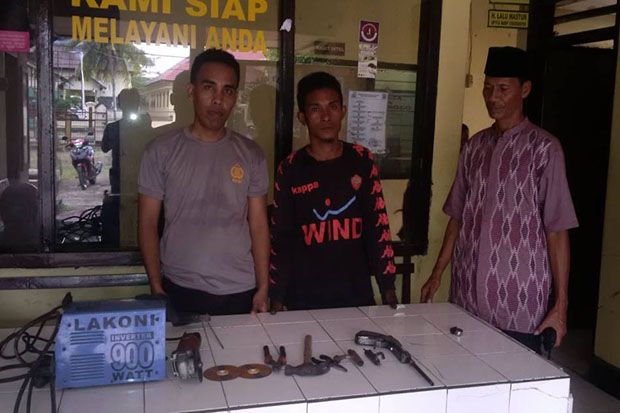 Polisi Tangkap Tukang Bengkel, Aktor Pembuat Senjata Rakitan