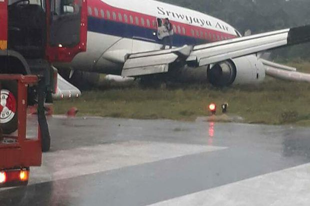 Cuaca Buruk saat Sriwijaya Air Mendarat di Bandara Rendani