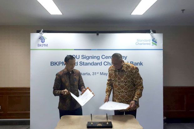 Tingkatkan Arus Modal ke Indonesia, BKPM Gandeng Standard Chartered