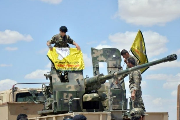AS Mulai Mempersenjatai Milisi Kurdi di Dekat Raqqa