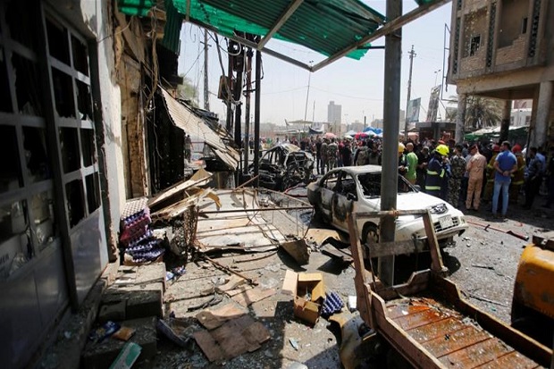 Buka Puasa di Toko Es Krim Baghdad Dibom, Puluhan Tewas