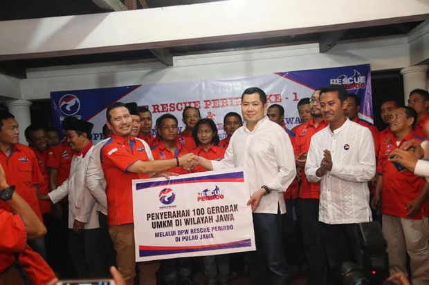 Hary Tanoesoedibjo Lantik DPW Rescue Perindo Jawa Timur
