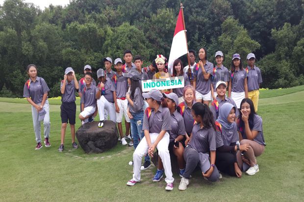 Ujian Pegolf Indonesia di Ciputra World Junior Golf Championship