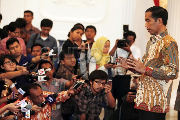 Jokowi Buka Puasa Bersama di Rumah Dinas Ketua DPR