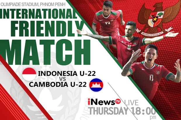 Prediksi Skor Kamboja vs Indonesia, Friendly Match 8/6/2017