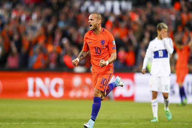 Perasaan Sneijder Cetak Gol di Hari Ulang Tahun