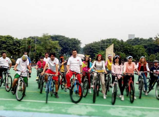 Menpora Promosikan Kutai Kartanegara Lewat Gowes Sepeda