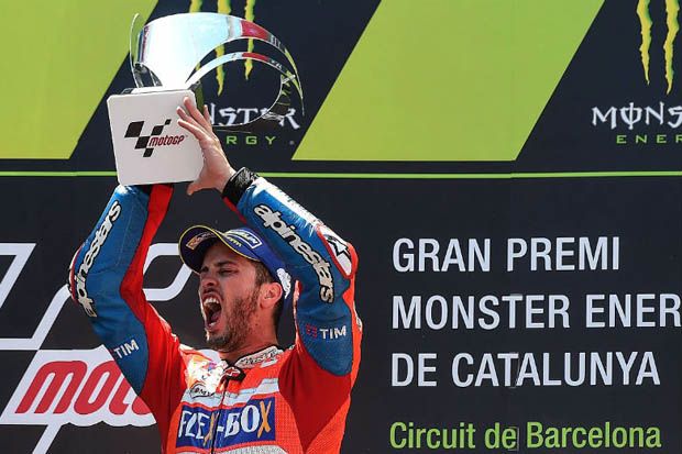 Menangi Lomba MotoGP Catalunya 2017, Dovizioso Merasa Aneh