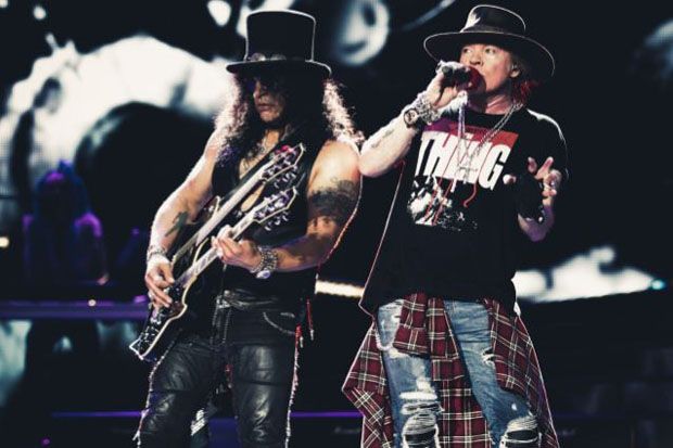 Guns N Roses Masuk Daftar Penghibur Berbayaran Tertinggi di Dunia