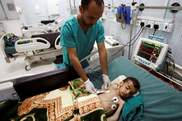 Kolera Mengamuk di Yaman, Satu Anak Terinfeksi Setiap Menit