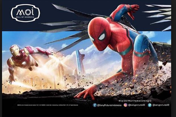 Libur Lebaran, Spiderman Gelar Jumpa Fans di Mall Of Indonesia