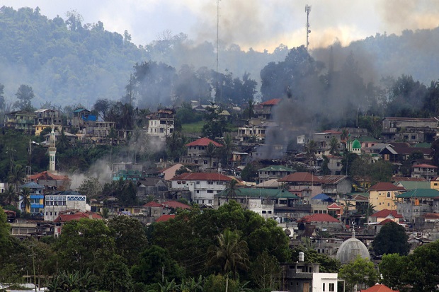 Horor, Sekitar 100 Mayat Tersebar di Jalanan Marawi