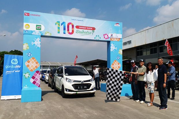 Daihatsu Lepas 110 Keluarga Peserta Program Mudik