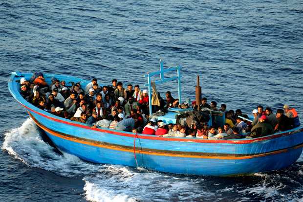 Penjaga Pantai Libya Cegat Lebih dari 900 Imigran