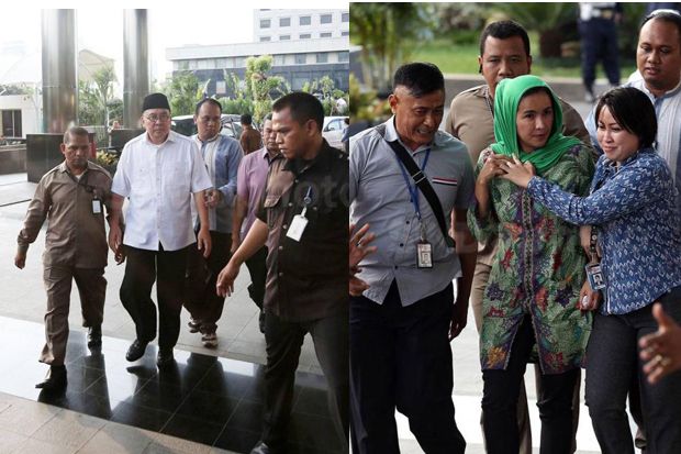 Tersangka Suap, Gubernur Bengkulu dan Istri Ditahan Terpisah