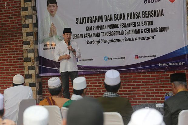 HT Ajak 100 Pemimpin Pondok Pesantren di Banten Bangun Indonesia Sejahtera