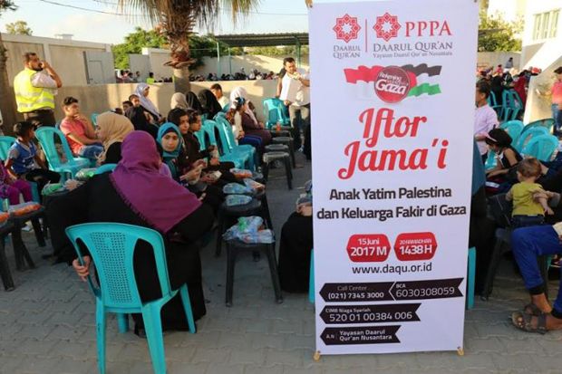 PPPA Daarul Quran Tebar Iftor Jamai dan Misi Kemanusiaan di Gaza