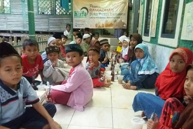 LAZ Harfa Berbagi Kebahagian di Pelosok Banten