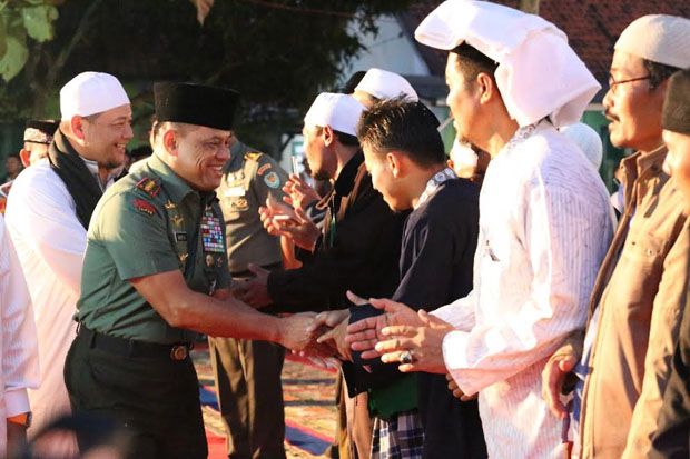 Panglima TNI Buka Puasa Bersama Para Ulama