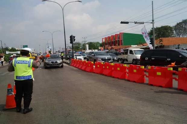 Kendaraan di Pantura Tegal Meningkat, Polisi Terapkan Buka Tutup Jalan