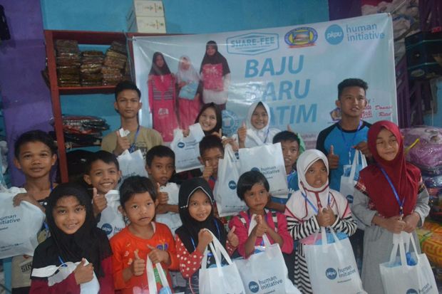 Ratusan Anak Yatim Ikuti Program Baju Baru PKPU Bengkulu