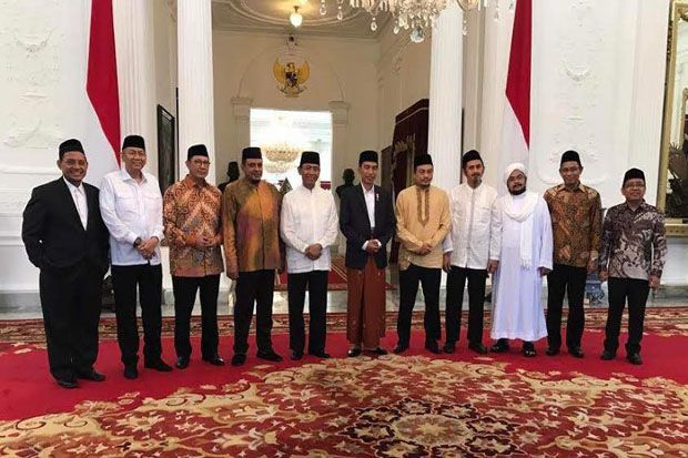 GNPF MUI Mengaku Diterima Secara Khusus oleh Jokowi di Istana