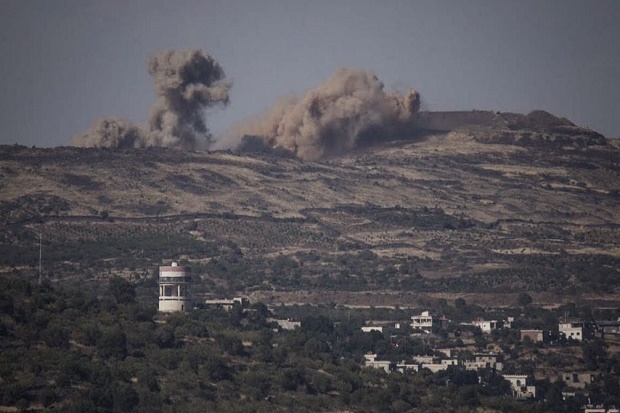 Israel Tembaki Basis Tentara Suriah di Golan