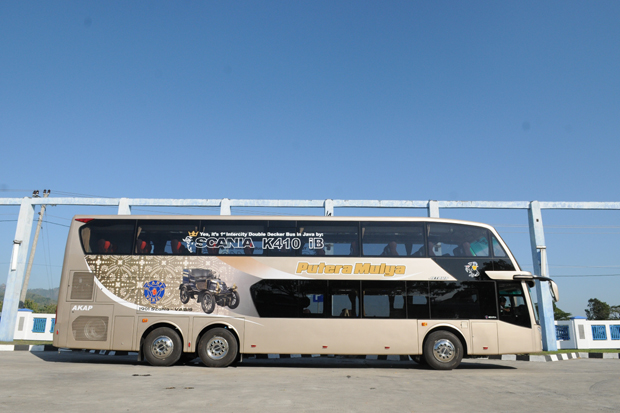 Usung Dua Kelas Berbeda, Dua Bus Double-Decker AKAP Merambah Bogor