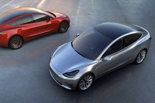 Tesla Model 3 Diterima Konsumen Mulai 28 Juli 2017