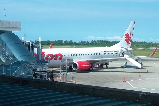 Lion Air Sambut Pesawat Boeing 737 MAX 8