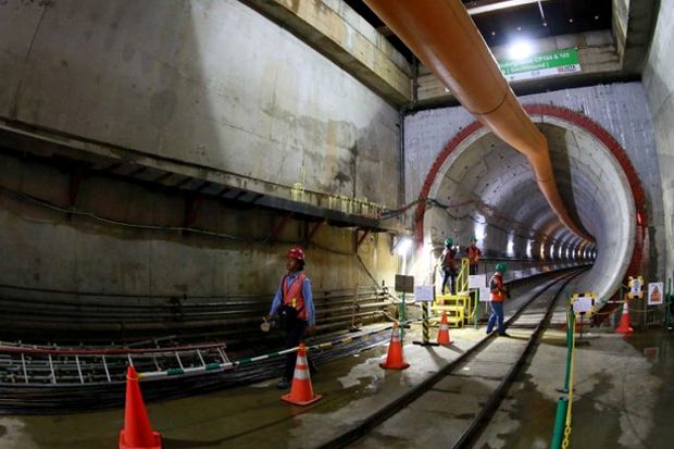 Pembangunan MRT Bundaran HI-Kampung Bandan Dipercepat