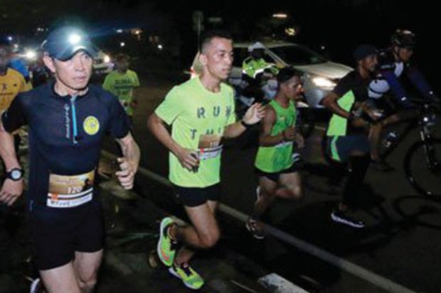 Lomba Lari Tengah Malam Meriahkan HUT Bogor ke-535