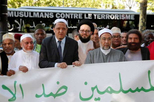 Protes Aksi Teror, Para Pemimpin Muslim Lakukan Tur Eropa