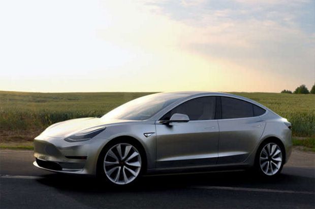 Produksi Perdana Mobil Listrik Tesla Model 3 Dikirim Akhir Juli