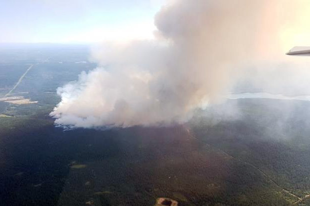 Kebakaran Hutan di Kanada Barat Picu Keadaan Darurat