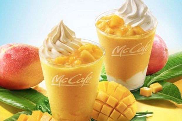 Segarnya Varian Mango Smoothies dari McDonalds Jepang