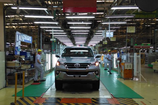 Laris Manis, Toyota Genjot Produksi Innova dan Fortuner di Pabrik Karawang