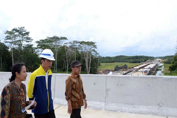 Jokowi Targetkan Ruas Tol Balikpapan-Samarinda Selesai Desember 2018