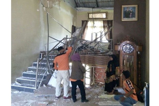 60 Unit Rumah Rusak Akibat Gempa Sidimpuan
