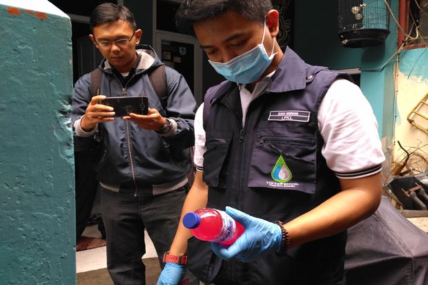 Heboh, Air PDAM Tirtawening Kota Bandung Berwarna Merah