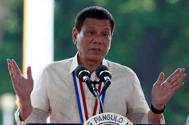 Duterte Akui AS Pasok Senjata untuk Tumpas Teroris di Marawi