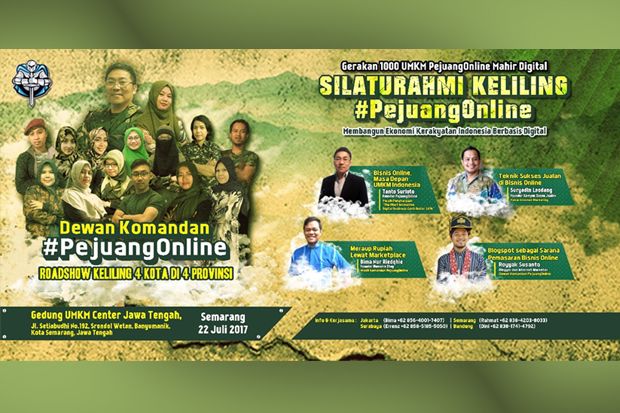Semarang Bakal Dibanjiri Pejuang Online