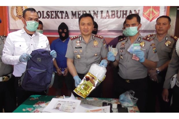 Selundupkan 1 Kg Sabu Warga Malaysia dan Aceh Ditangkap