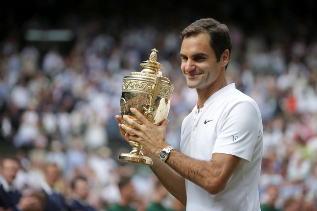 Menangi Wimbledon, Federer Merangsek ke Posisi Tiga