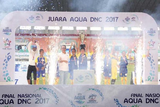 SSB Batu Agung Juara Nasional Aqua Danone Nation Cup 2017
