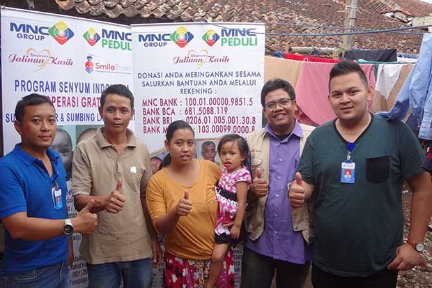 Tim Yayasan Jalinan Kasih Kunjungi Peserta Baksos Operasi Bibir Sumbing