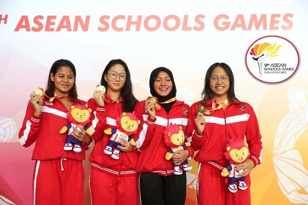 Penuhi Target, Indonesia Runner-up ASEAN Schools Games 2017