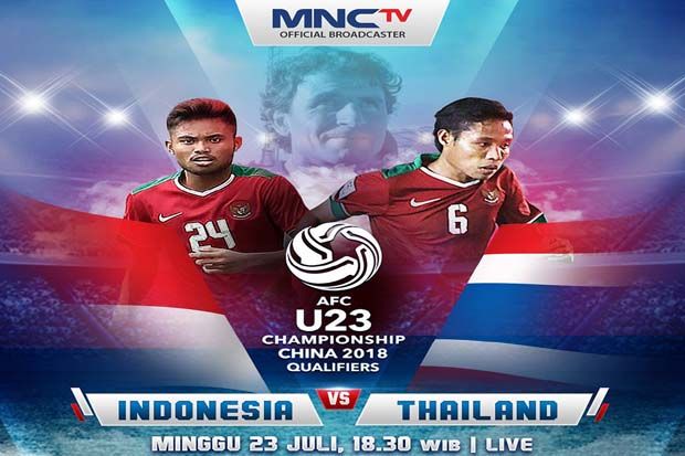 Susunan Pemain Indonesia U-23 vs Thailand