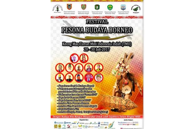 Festival Pesona Budaya Borneo Siap Digelar di Jakarta